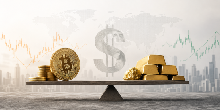 Bitcoin, Gold and the Dollar